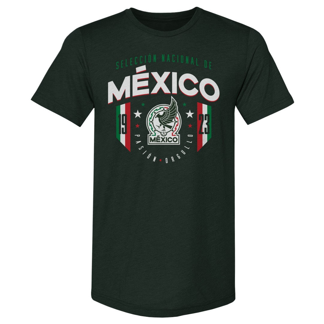 mexico national team 500 level 1923 premium tri-blend t-shirt – forest green Collection | Australia Football Jerseys And World Cup Kits