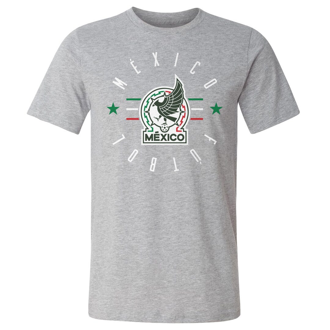 mexico national team 500 level futbol t-shirt – heather gray Collection | Australia Football Jerseys And World Cup Kits