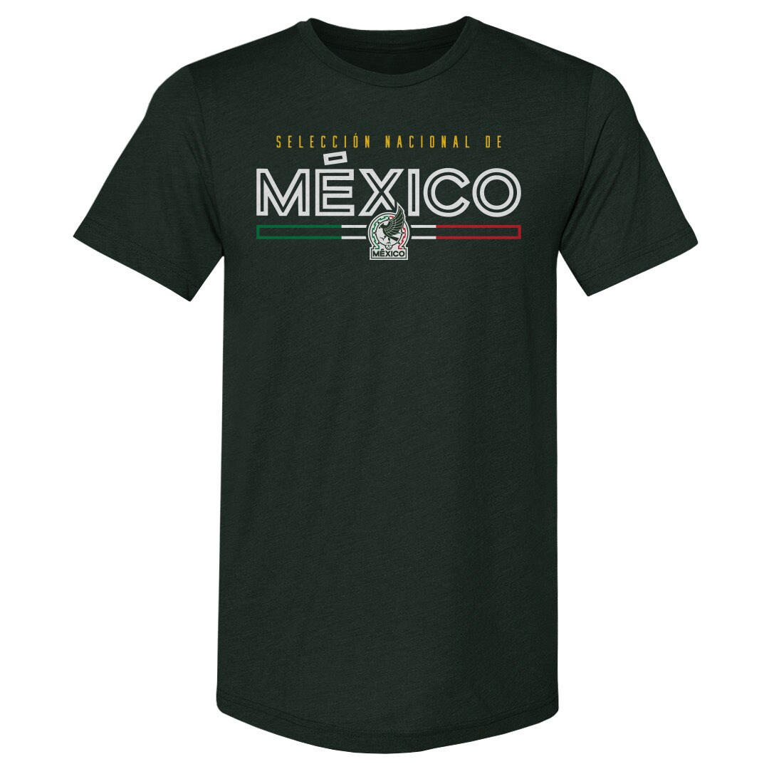 mexico national team 500 level inline premium tri-blend t-shirt – forest green Collection | Australia Football Jerseys And World Cup Kits