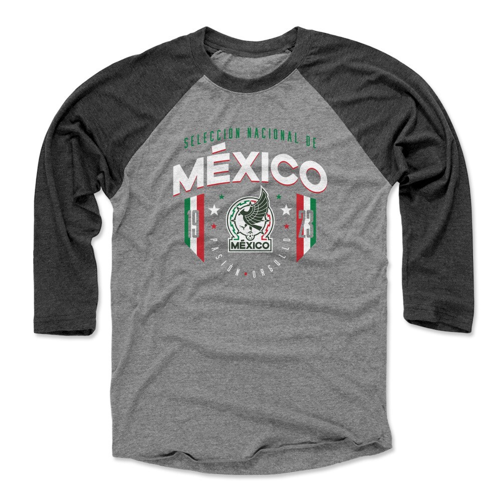mexico national team 500 level male adult 1923 t-shirt – black Collection | Australia Football Jerseys And World Cup Kits