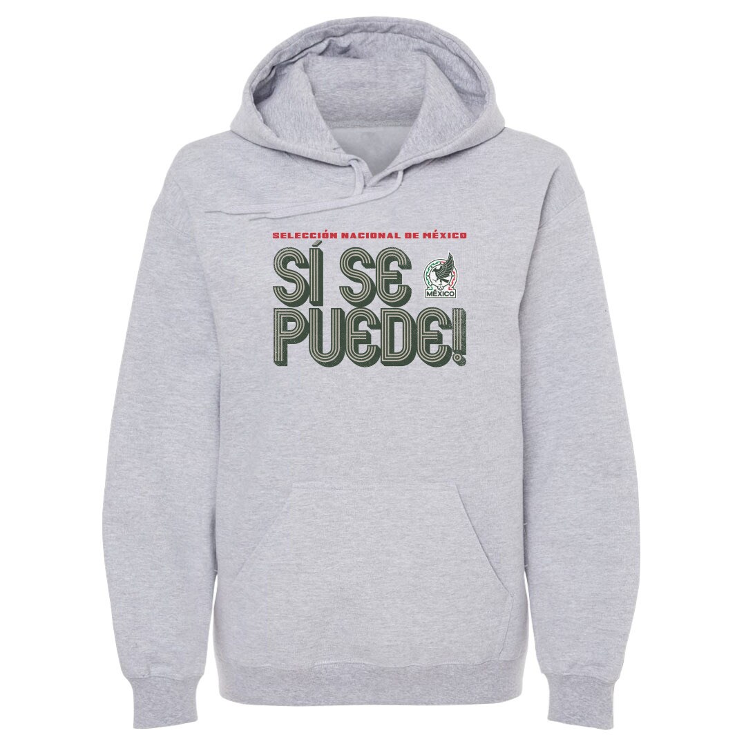 mexico national team 500 level si se puede inline bold pullover hoodie – gray Collection | Australia Football Jerseys And World Cup Kits