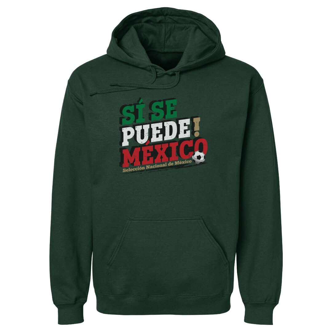 mexico national team 500 level si se puede pullover hoodie – forest green Collection | Australia Football Jerseys And World Cup Kits
