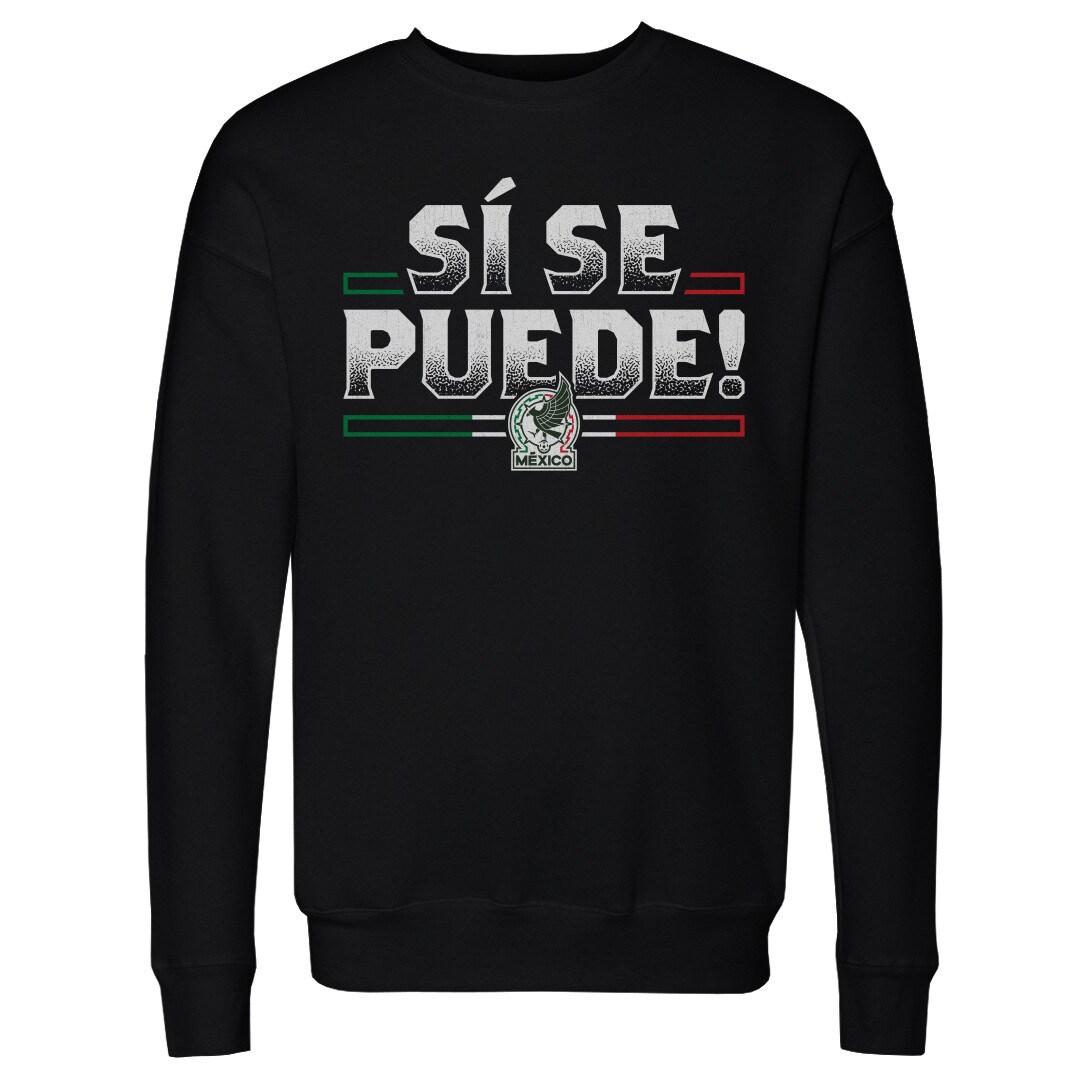 mexico national team 500 level si se puede pullover sweatshirt – black Collection | Australia Football Jerseys And World Cup Kits