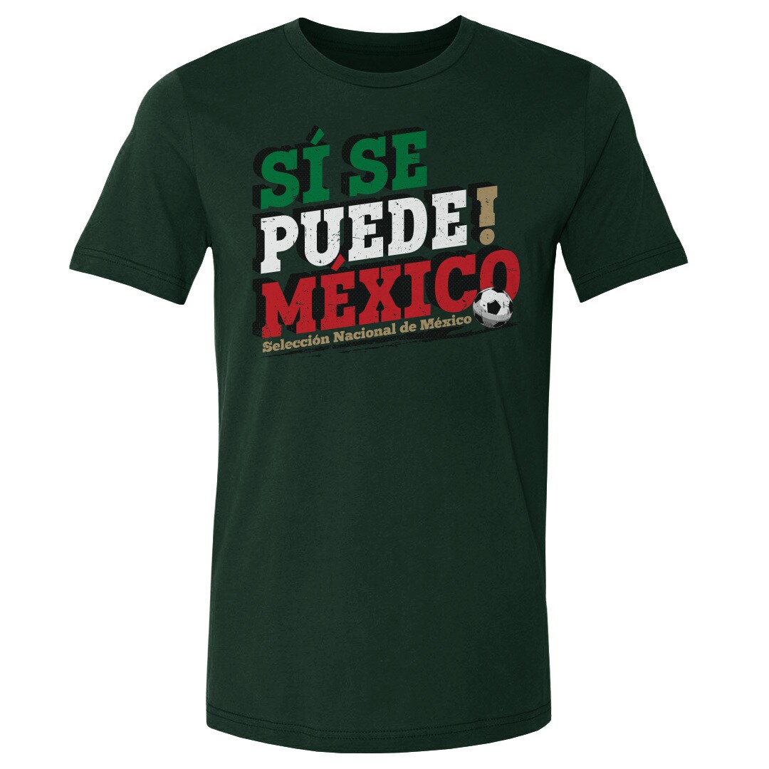 mexico national team 500 level si se puede t-shirt – forest green Collection | Australia Football Jerseys And World Cup Kits