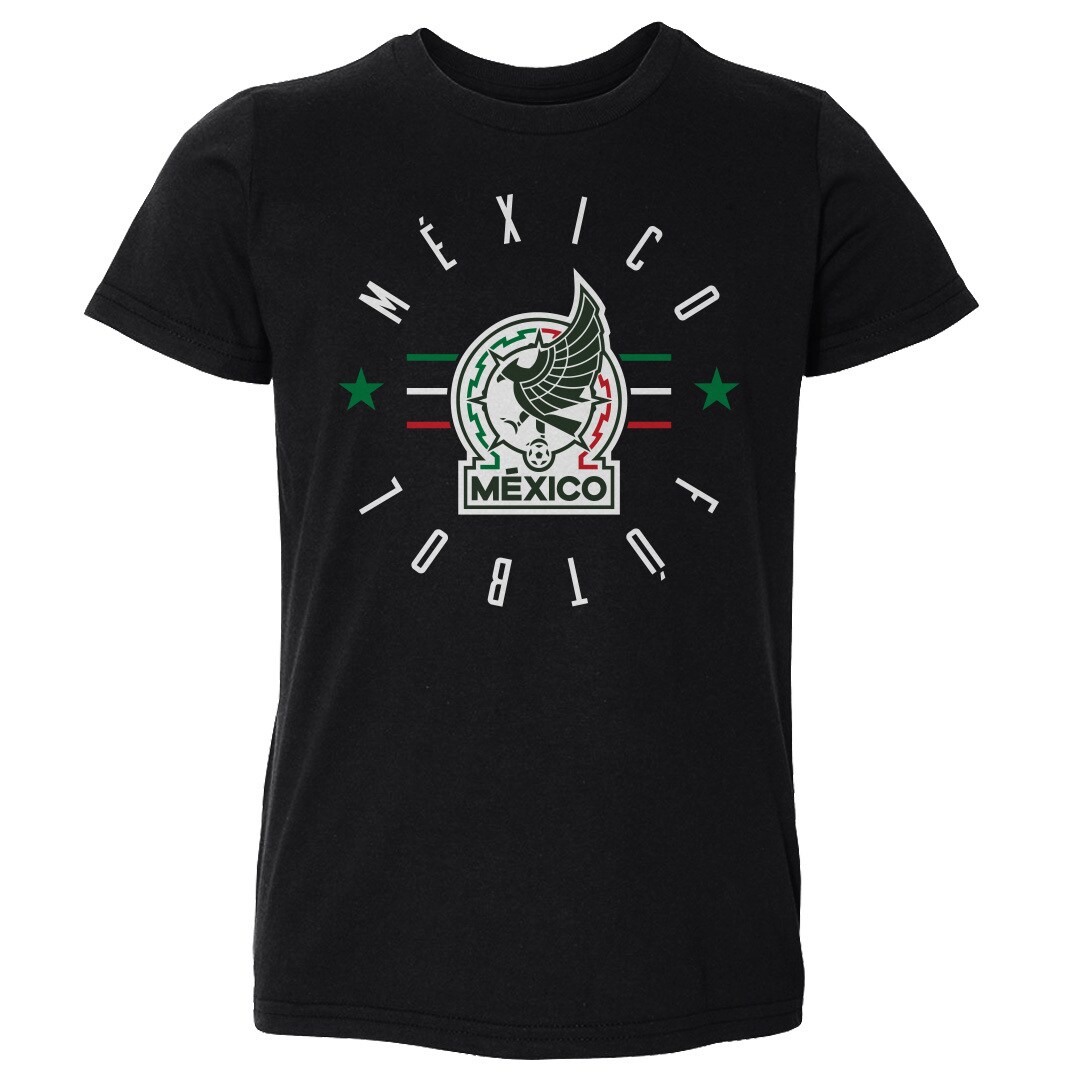 mexico national team 500 level toddler futbol t-shirt – black Collection | Australia Football Jerseys And World Cup Kits