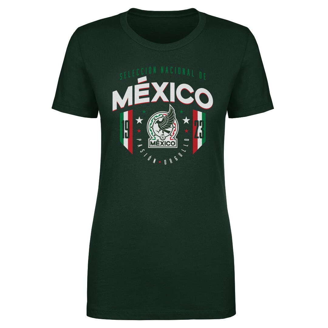 mexico national team 500 level womens 1923 t-shirt – forest green Collection | Australia Football Jerseys And World Cup Kits