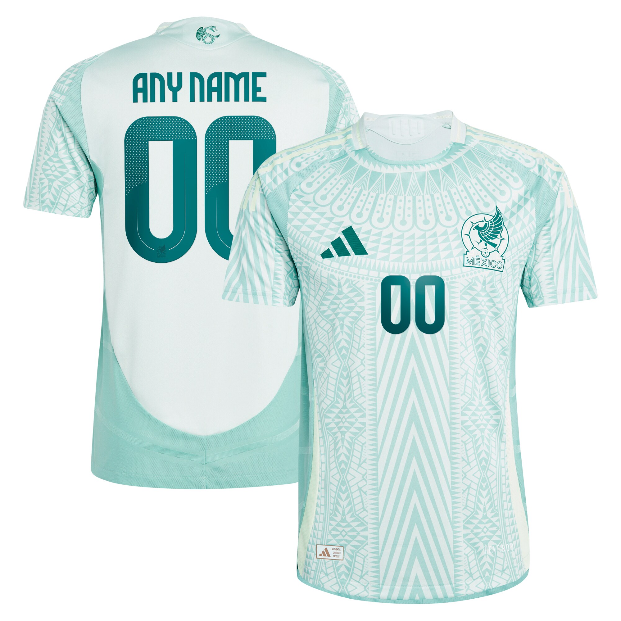 mexico national team adidas 2024 away authentic custom jersey – green Collection | Australia Football Jerseys And World Cup Kits