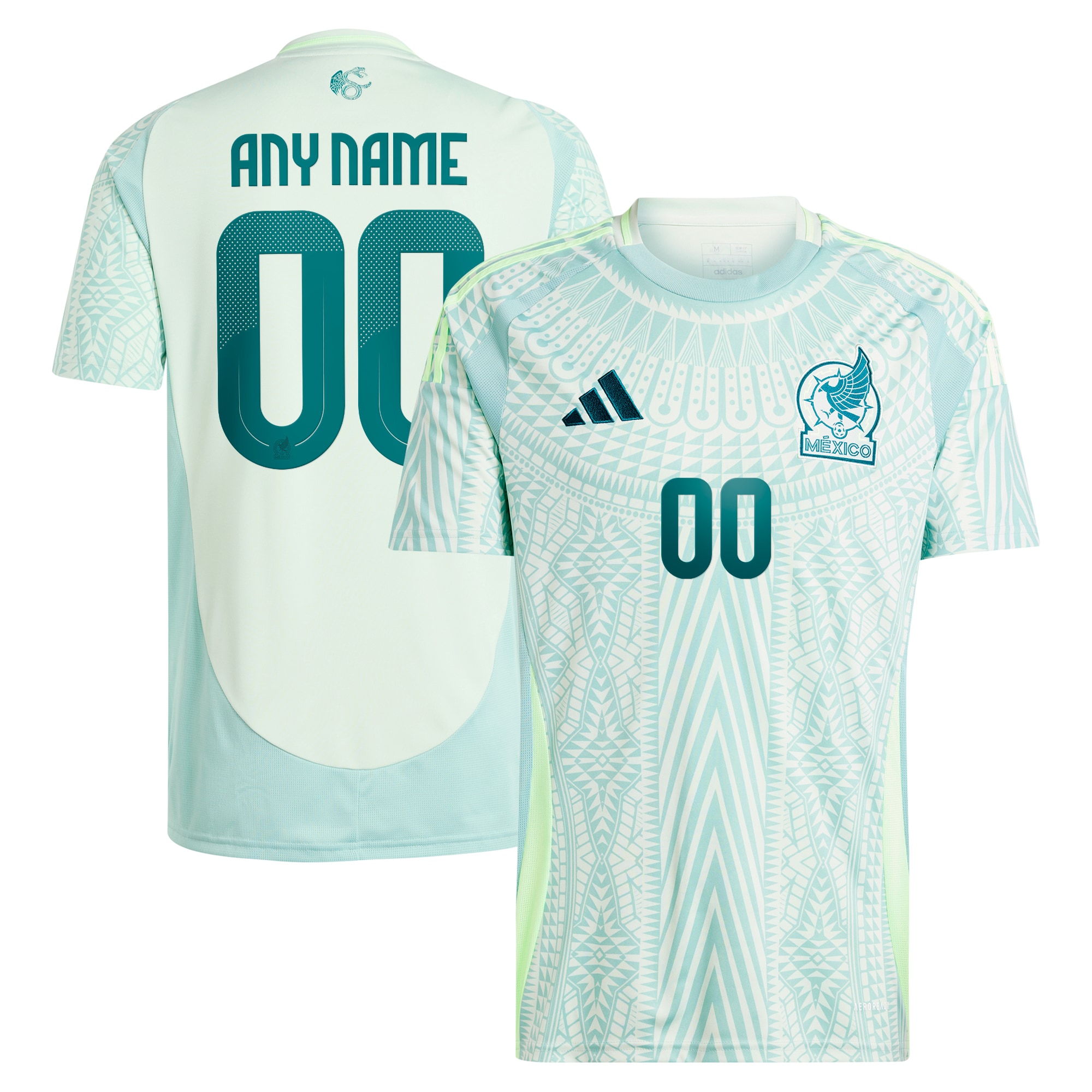 mexico national team adidas 2024 away replica custom jersey – green Collection | Australia Football Jerseys And World Cup Kits