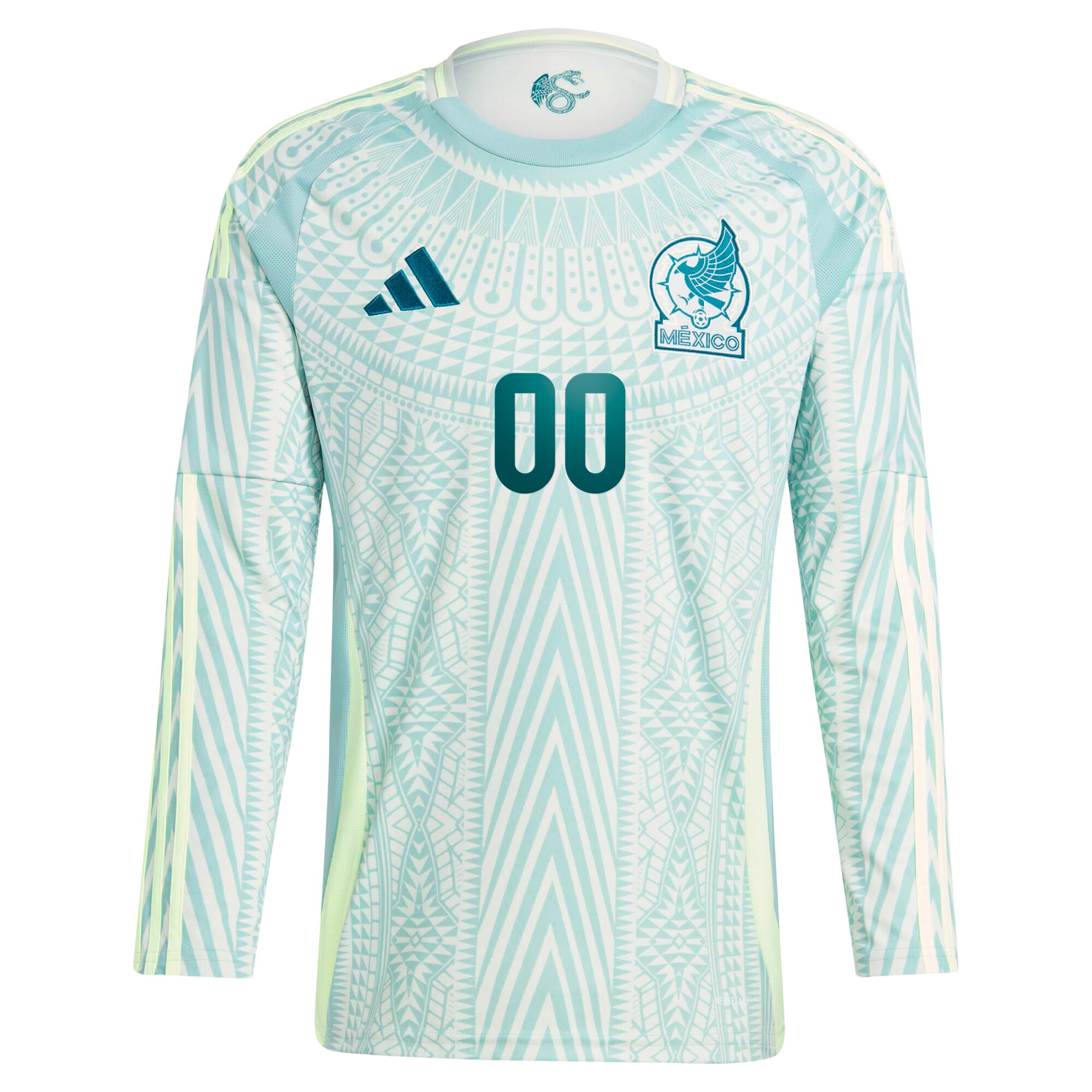 mexico national team adidas 2024 away replica custom long sleeve jersey – green Collection | Australia Football Jerseys And World Cup Kits
