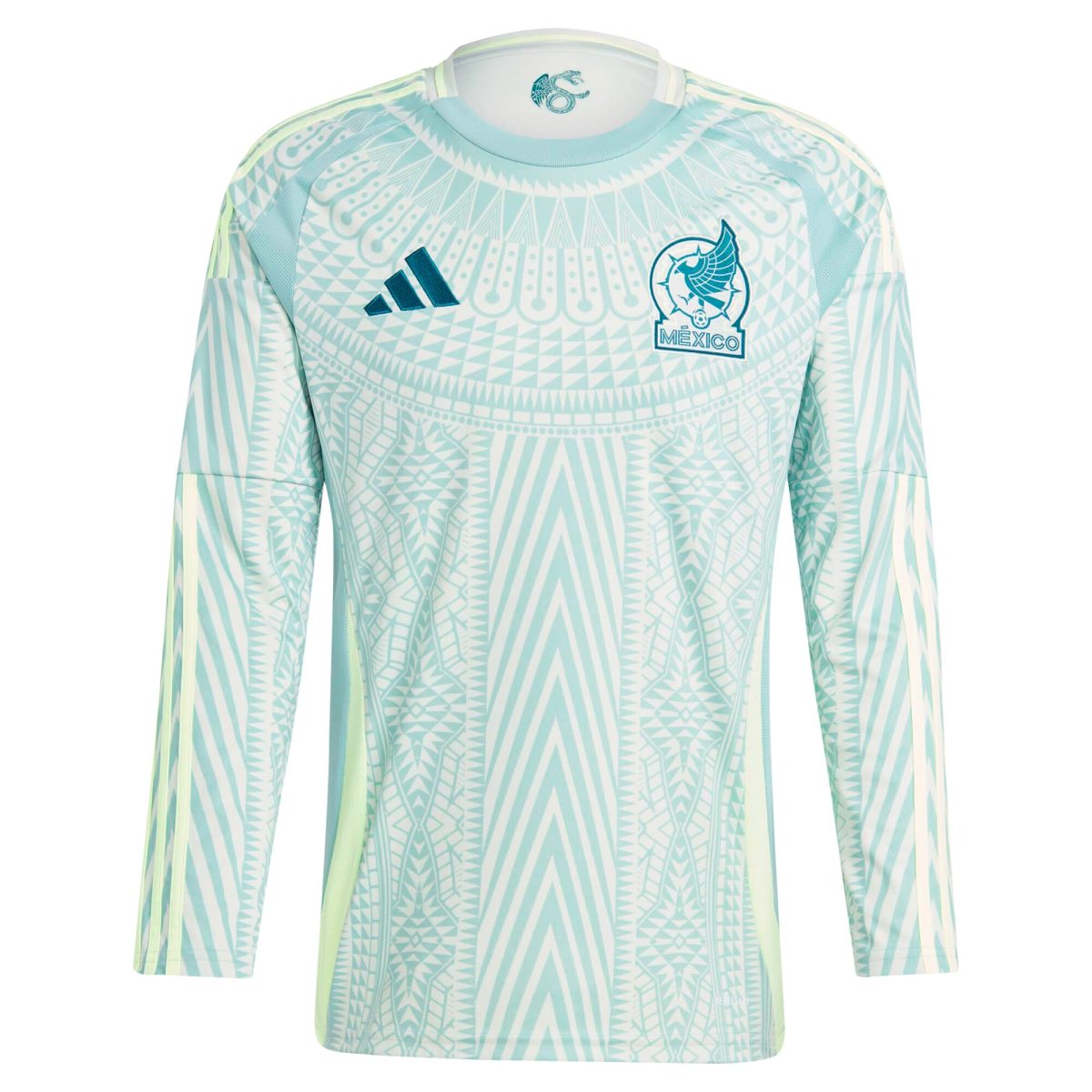 mexico national team adidas 2024 away replica long sleeve jersey – green Collection | Australia Football Jerseys And World Cup Kits