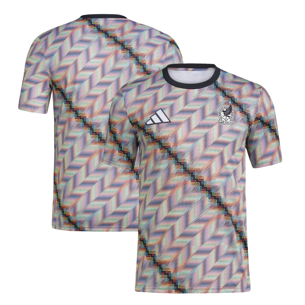 mexico national team adidas 2024 hispanic heritage pre-match top – black Collection | Australia Football Jerseys And World Cup Kits