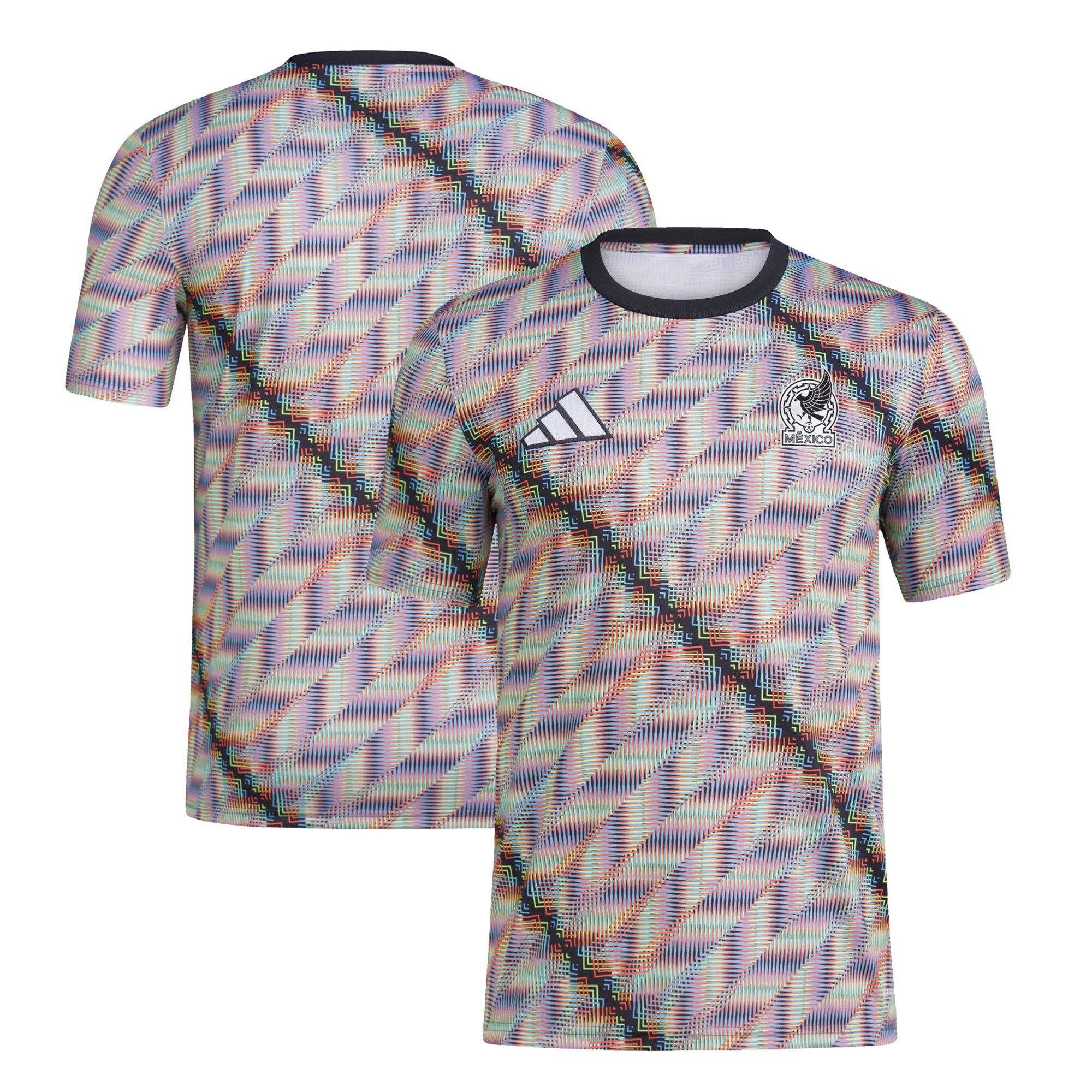 mexico national team adidas 2024 hispanic heritage pre-match top – black Collection | Australia Football Jerseys And World Cup Kits