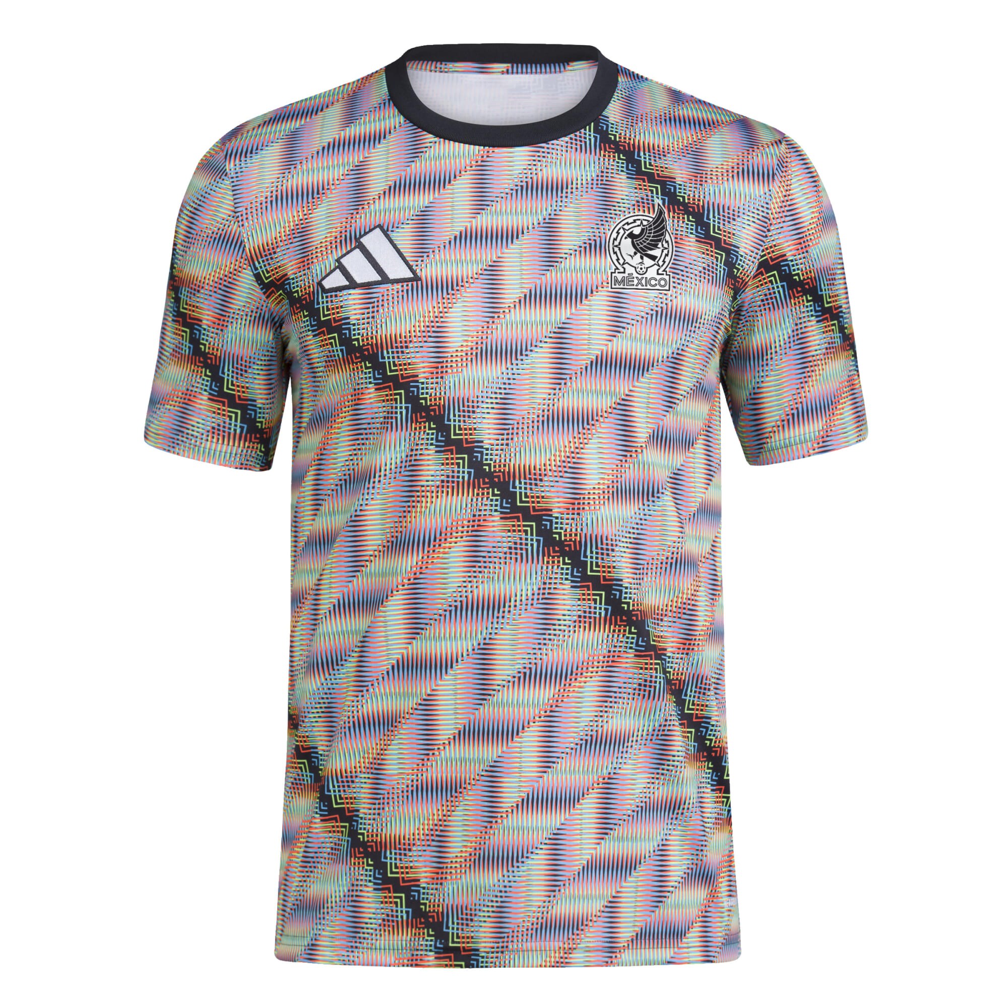 mexico national team adidas 2024 hispanic heritage pre-match top – black Collection | Australia Football Jerseys And World Cup Kits