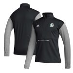 mexico national team adidas crest long sleeve half-zip top – black Collection | Australia Football Jerseys And World Cup Kits