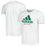 mexico national team adidas dna graphic t-shirt – white Collection | Australia Football Jerseys And World Cup Kits