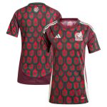 mexico national team adidas womens 2024 home replica jersey – burgundy Collection | Australia Football Jerseys And World Cup Kits