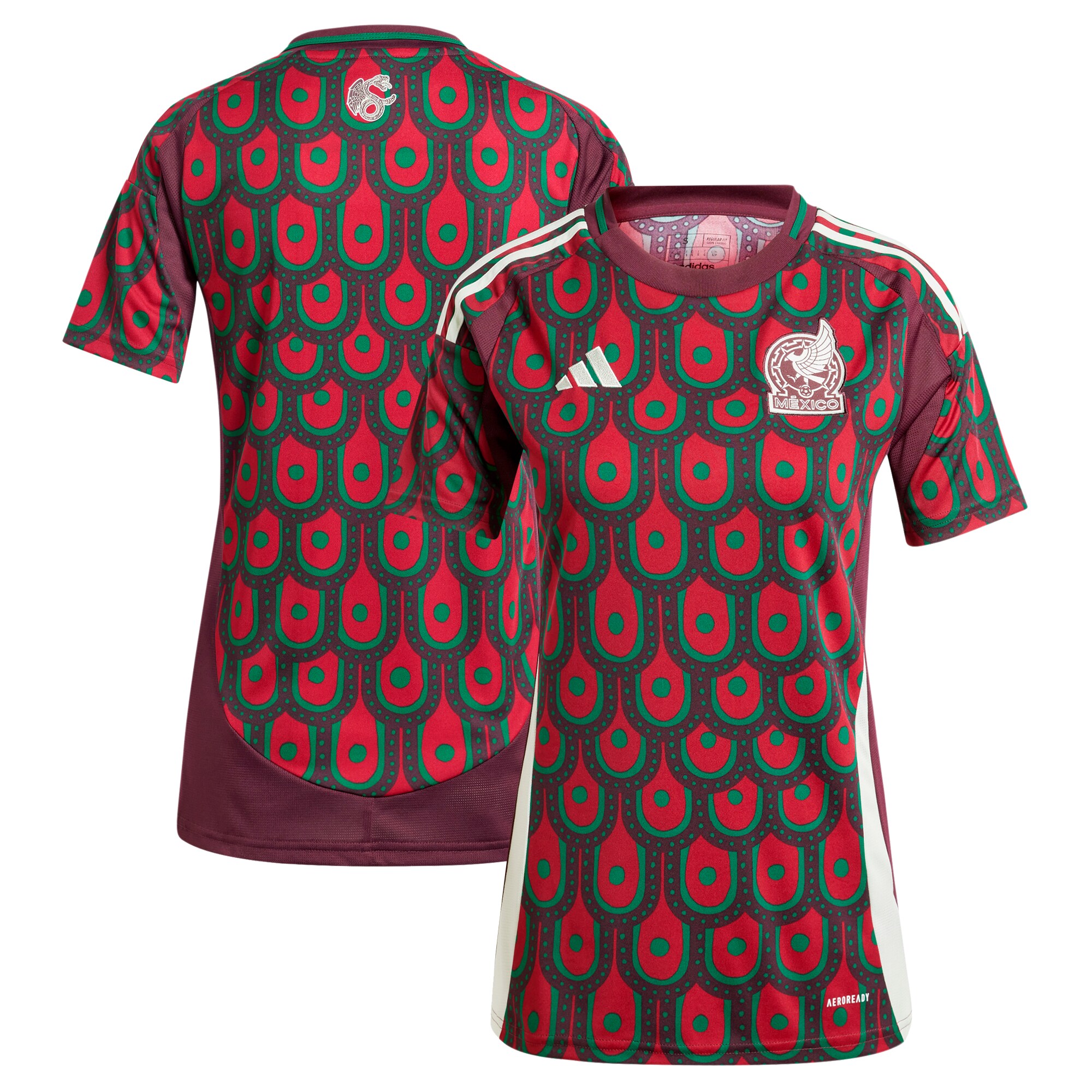 mexico national team adidas womens 2024 home replica jersey – burgundy Collection | Australia Football Jerseys And World Cup Kits