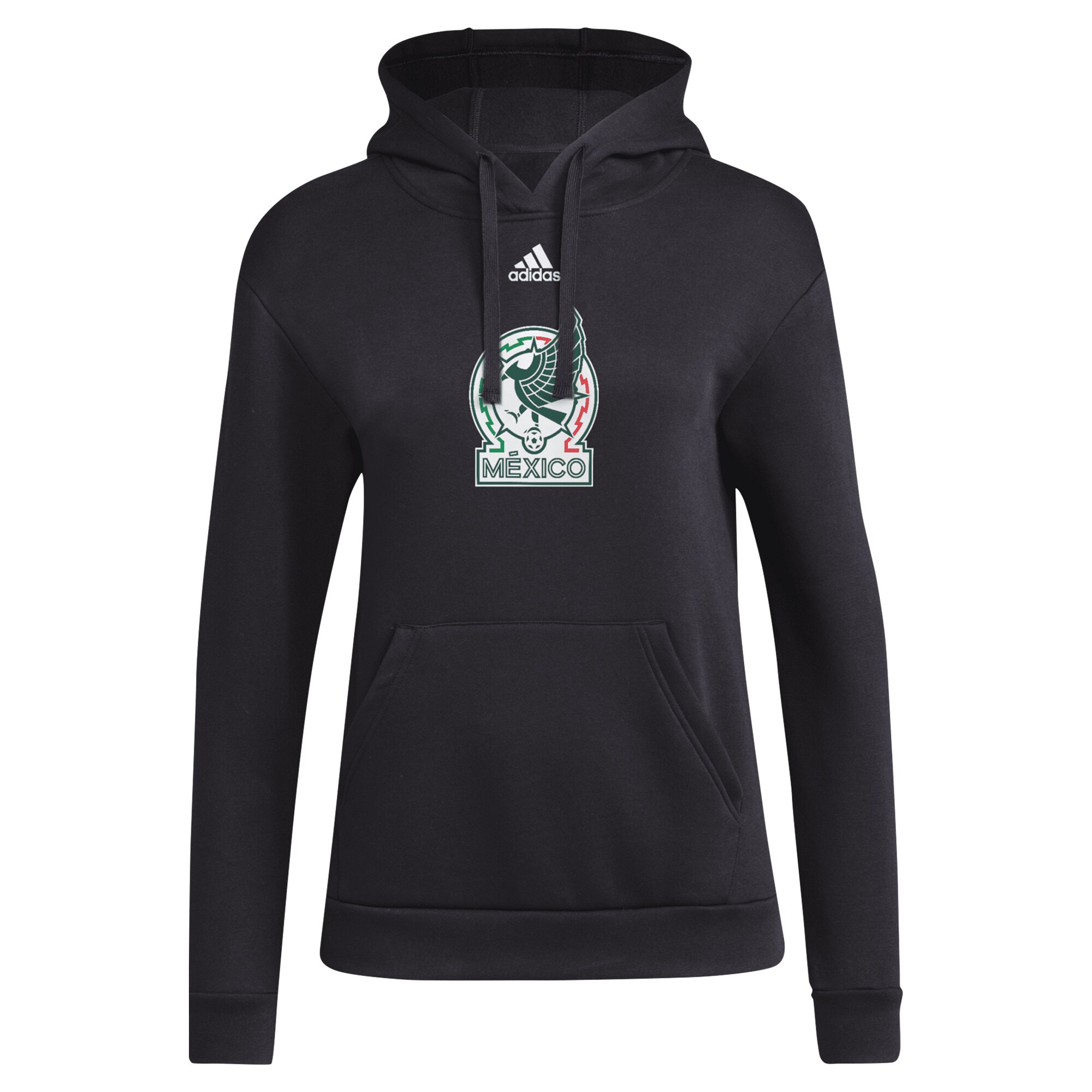 mexico national team adidas womens crest pullover hoodie – black Collection | Australia Football Jerseys And World Cup Kits