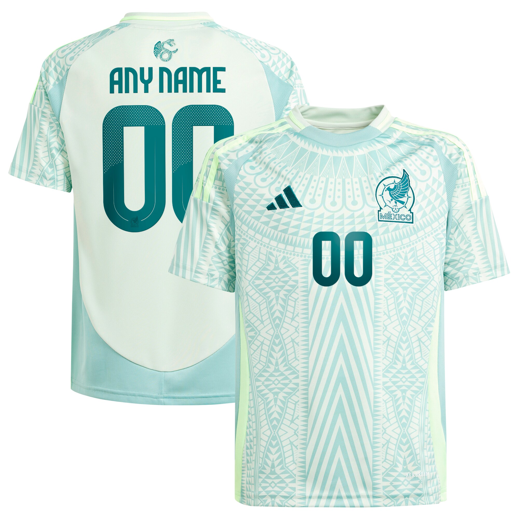 mexico national team adidas youth 2024 away replica custom jersey – green Collection | Australia Football Jerseys And World Cup Kits
