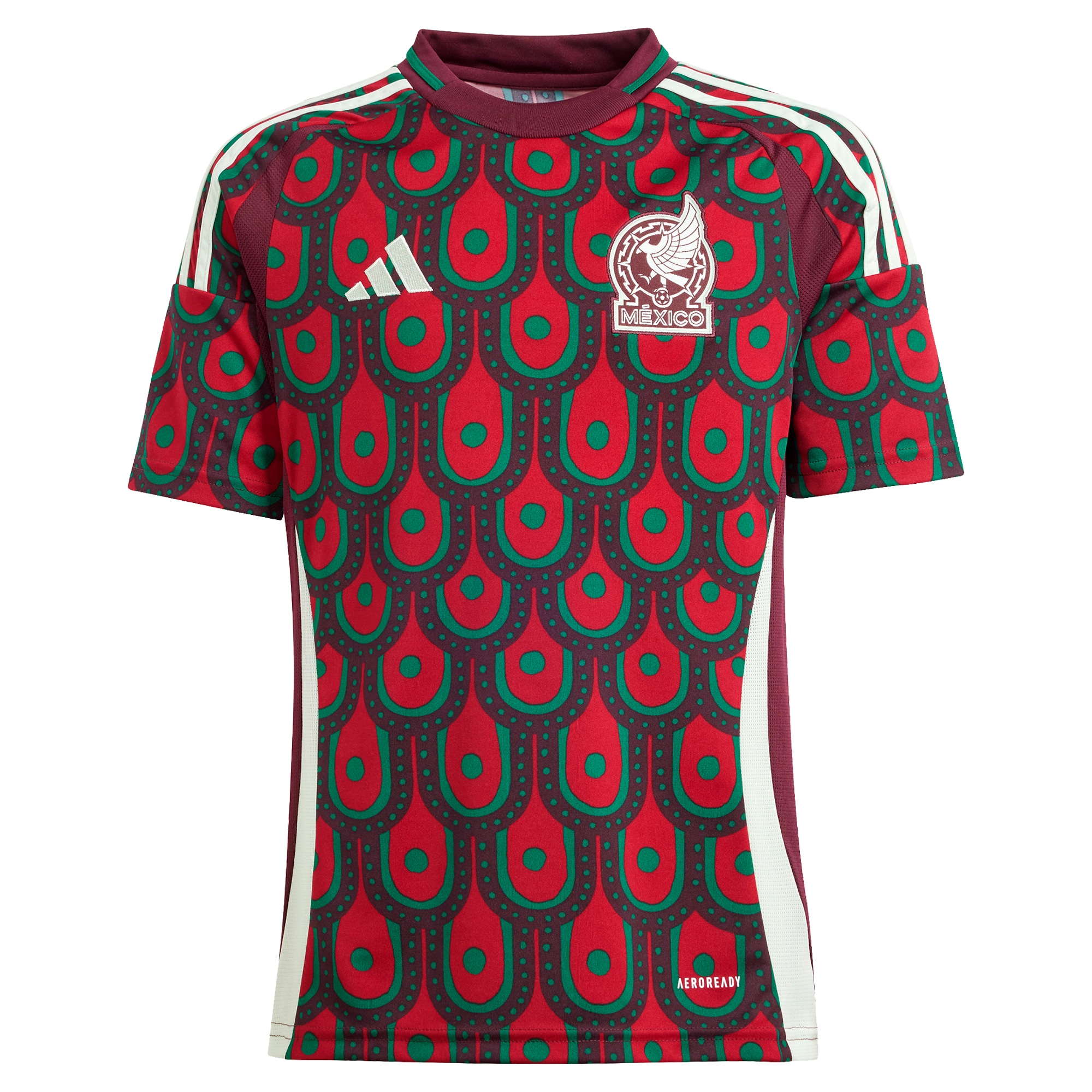 mexico national team adidas youth 2024 home replica jersey – burgundy Collection | Australia Football Jerseys And World Cup Kits
