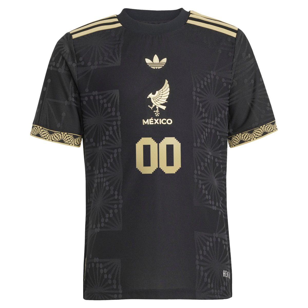 mexico national team adidas youth 2025 third authentic custom jersey – black Collection | Australia Football Jerseys And World Cup Kits