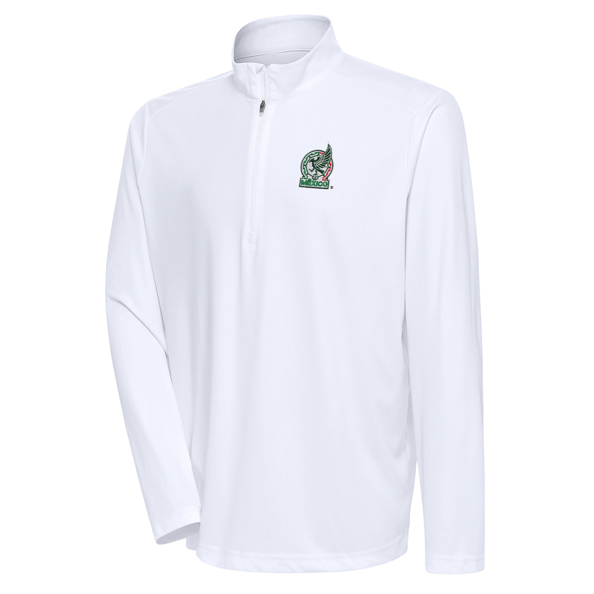mexico national team antigua statement quarter-zip pullover – white Collection | Australia Football Jerseys And World Cup Kits