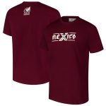 mexico national team heritage heavy relaxed fit t-shirt – burgundy Collection | Australia Football Jerseys And World Cup Kits