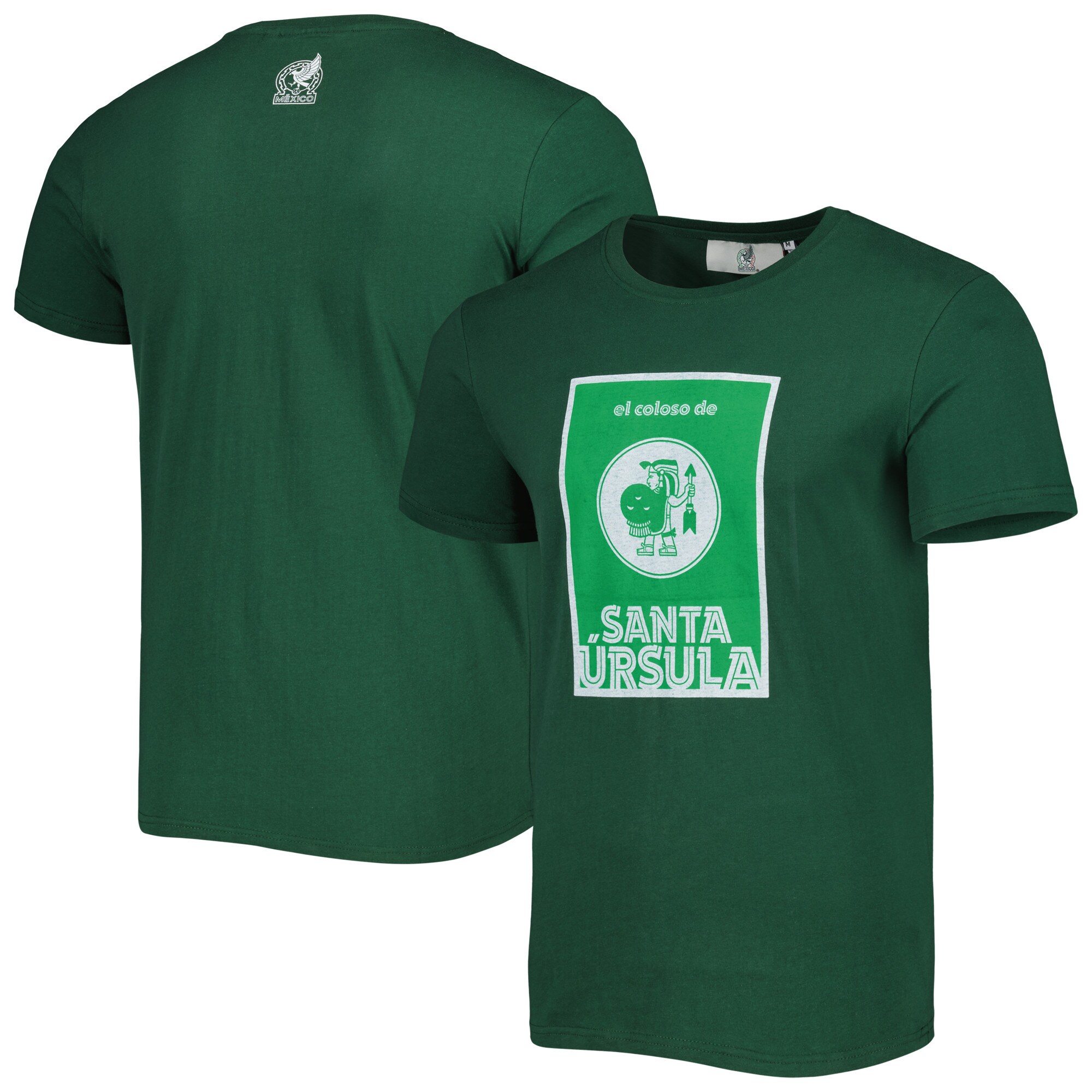 mexico national team santa ursula t-shirt – green Collection | Australia Football Jerseys And World Cup Kits