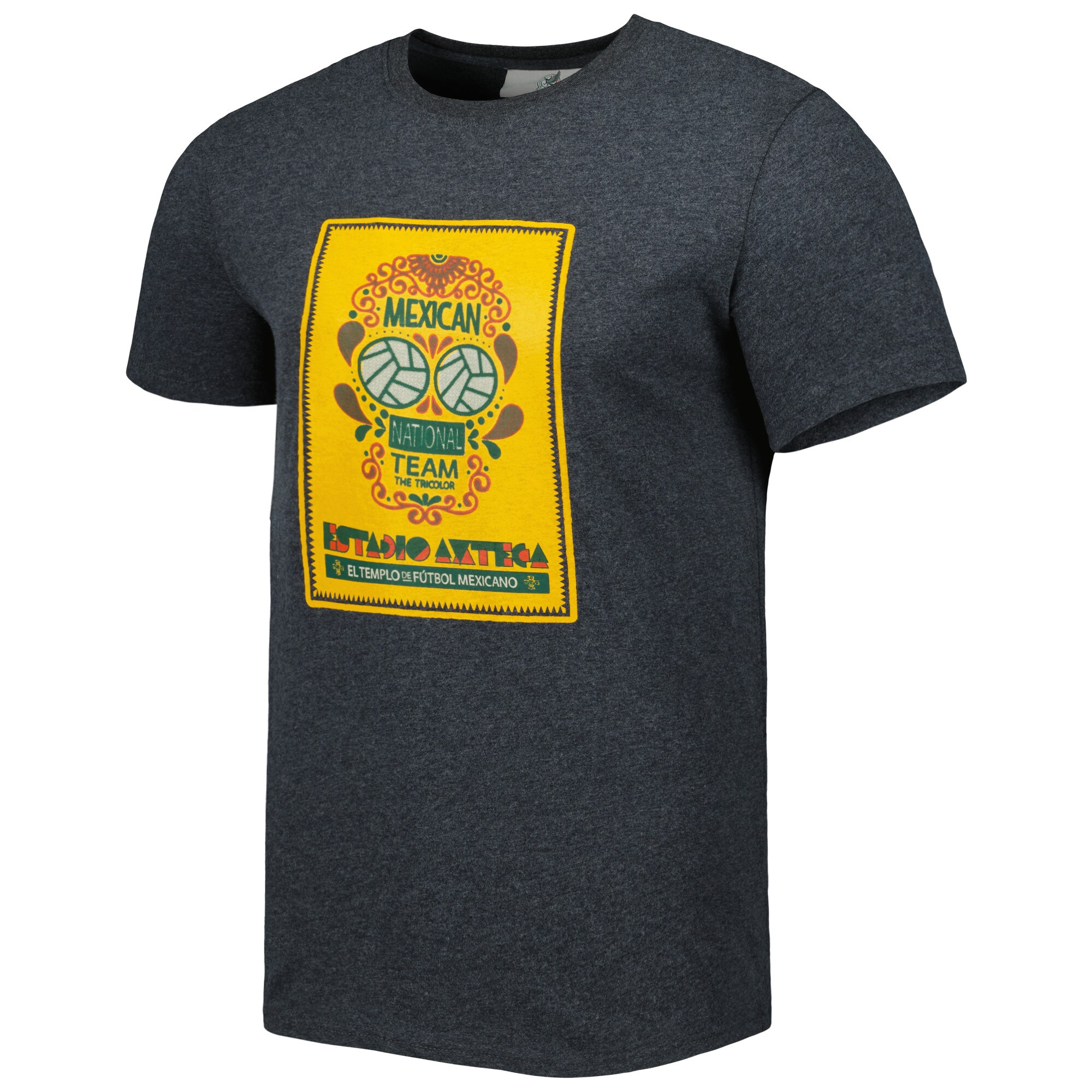 mexico national team templo t-shirt – heather charcoal Collection | Australia Football Jerseys And World Cup Kits