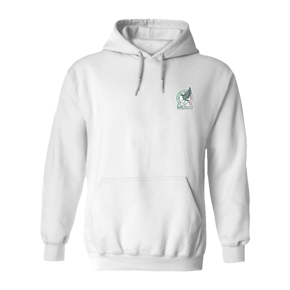 mexico national team vive la fete womens color badge pullover hoodie – white Collection | Australia Football Jerseys And World Cup Kits
