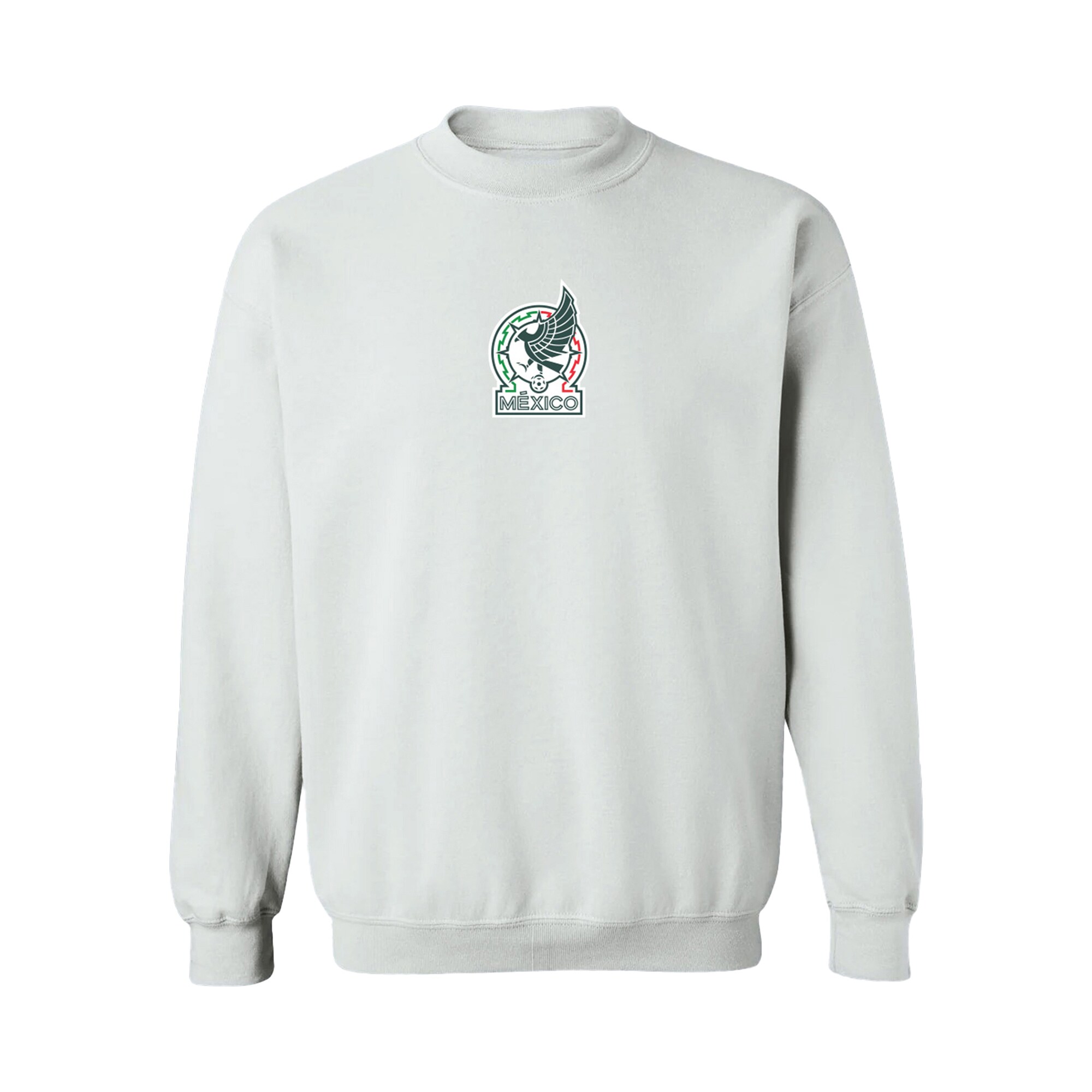 mexico national team vive la fete womens color badge pullover sweatshirt – white Collection | Australia Football Jerseys And World Cup Kits
