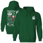 mexico national team vive la fete womens impressions artwork pullover hoodie – green Collection | Australia Football Jerseys And World Cup Kits