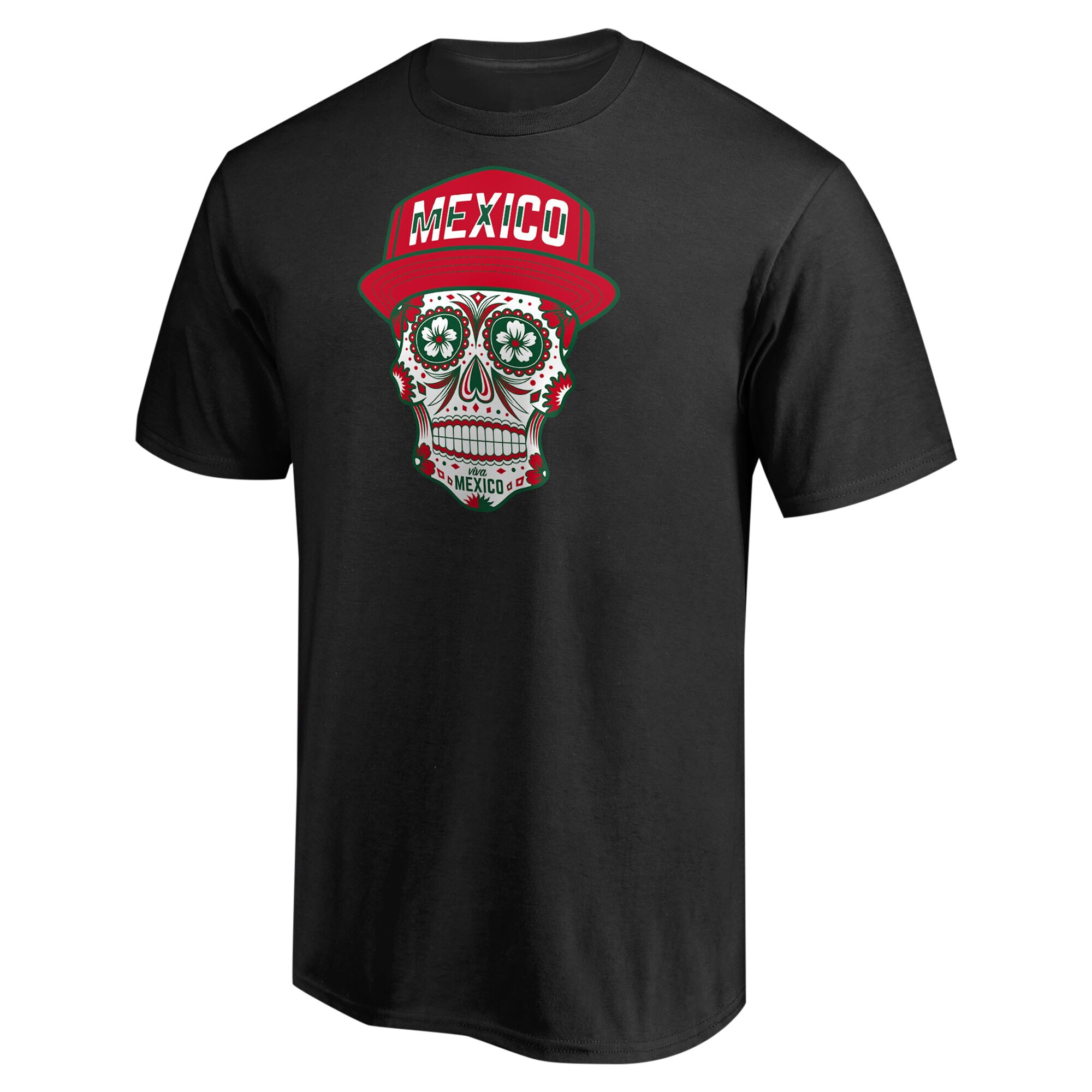 mexico sugar skull t-shirt – black Collection | Australia Football Jerseys And World Cup Kits