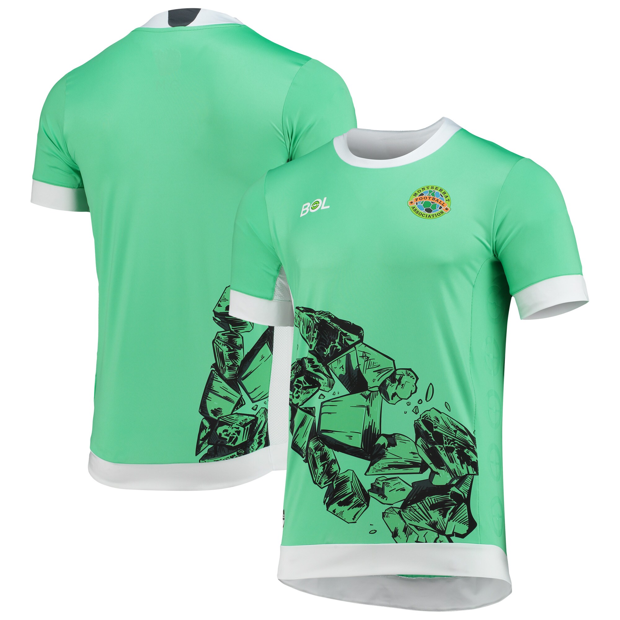montserrat national team 202223 replica home jersey – green Collection | Australia Football Jerseys And World Cup Kits