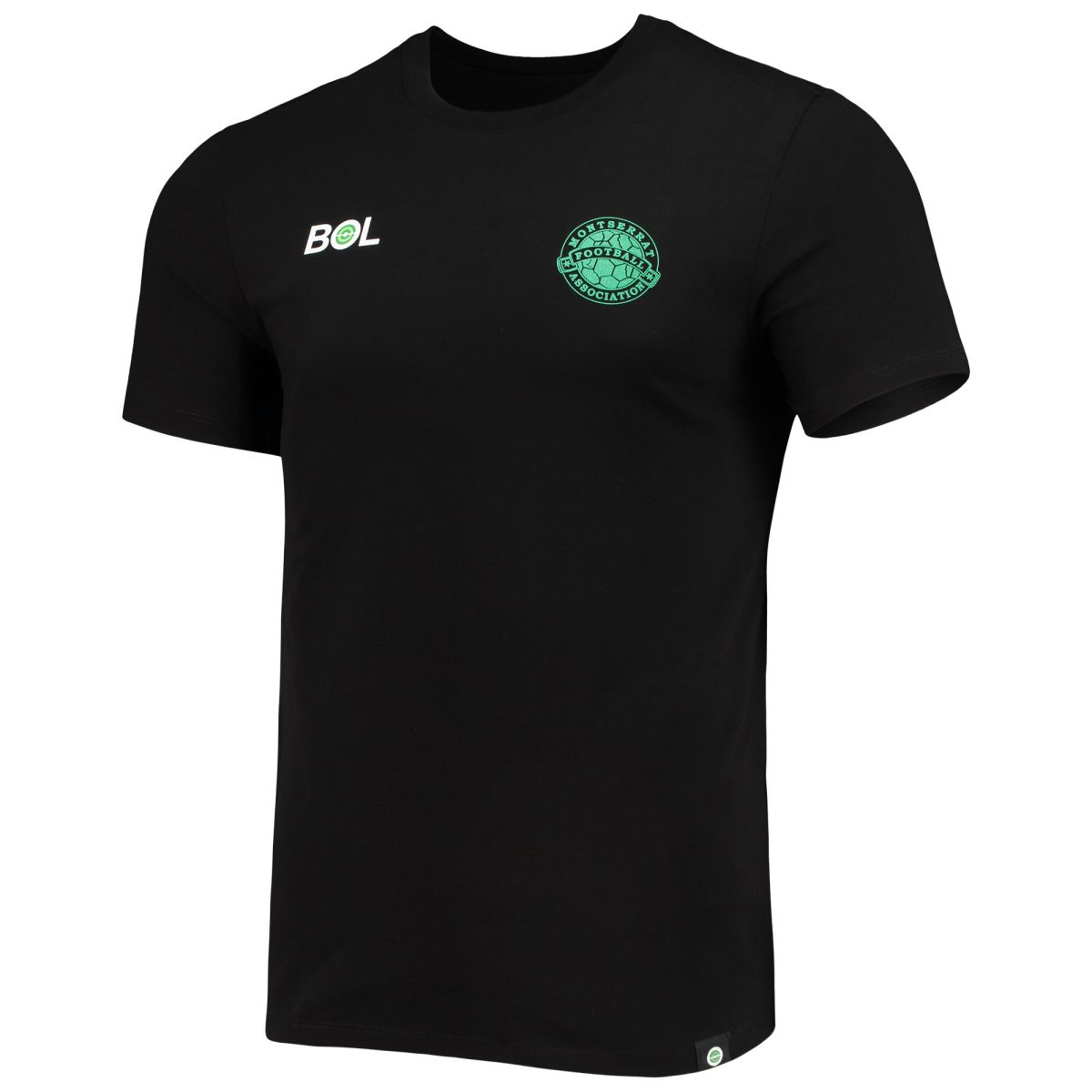 montserrat national team volcano t-shirt – black Collection | Australia Football Jerseys And World Cup Kits