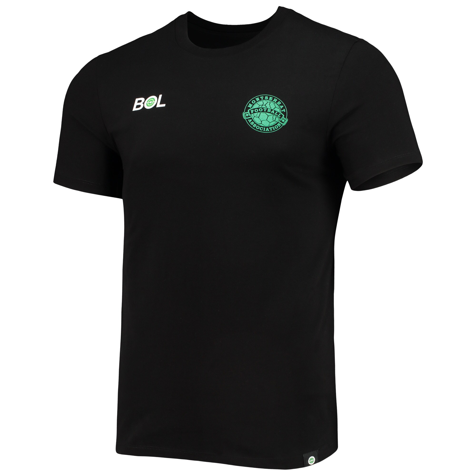 montserrat national team volcano t-shirt – black Collection | Australia Football Jerseys And World Cup Kits