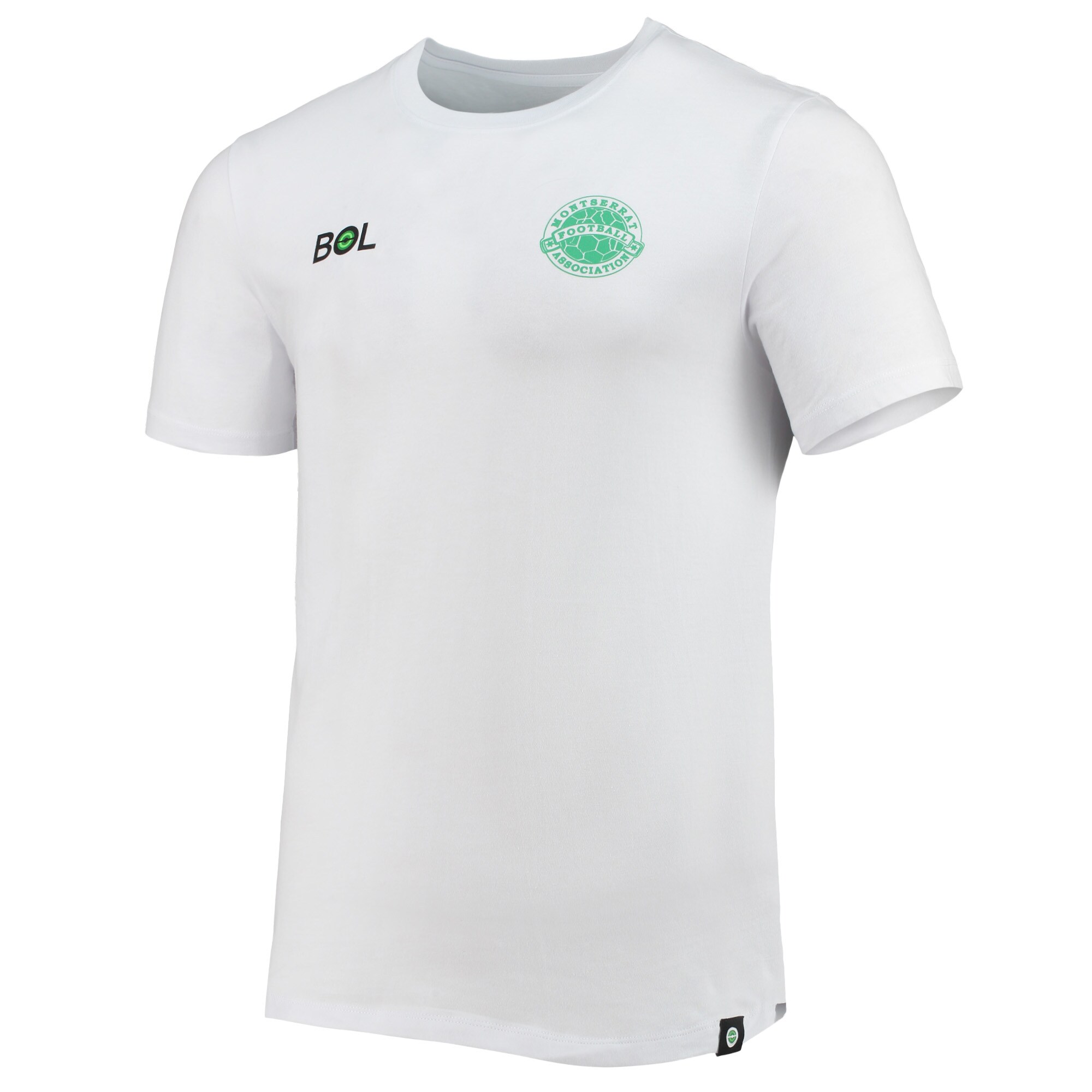 montserrat national team volcano t-shirt – white Collection | Australia Football Jerseys And World Cup Kits