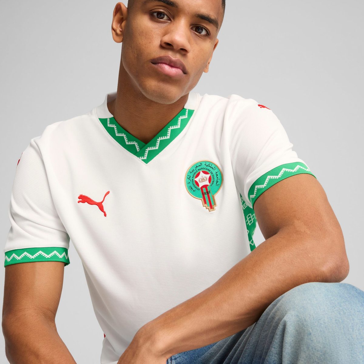 morocco national team puma 2025 away replica jersey – white Collection | Australia Football Jerseys And World Cup Kits