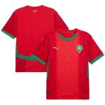 morocco national team puma 2025 home replica jersey – red Collection | Australia Football Jerseys And World Cup Kits