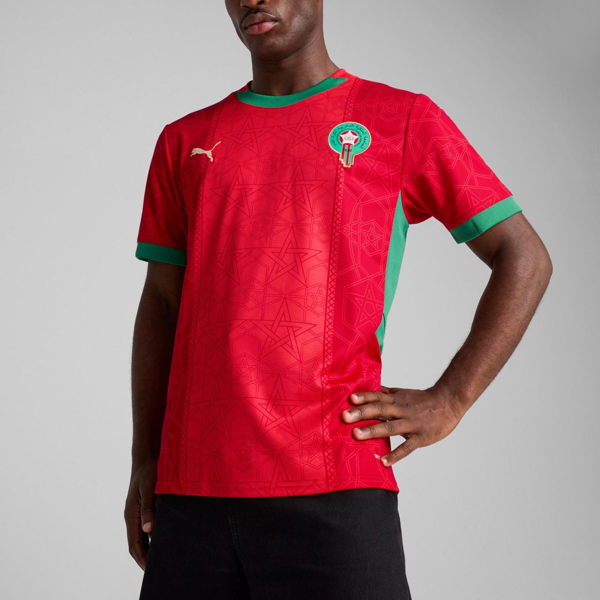 morocco national team puma 2025 home replica jersey – red Collection | Australia Football Jerseys And World Cup Kits
