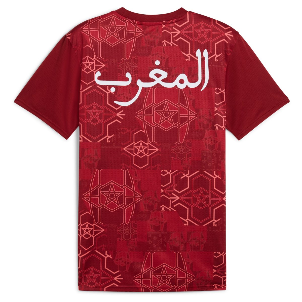 morocco national team puma 2025 pre-match jersey – red Collection | Australia Football Jerseys And World Cup Kits