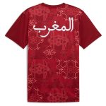 morocco national team puma 2025 pre-match jersey – red Collection | Australia Football Jerseys And World Cup Kits