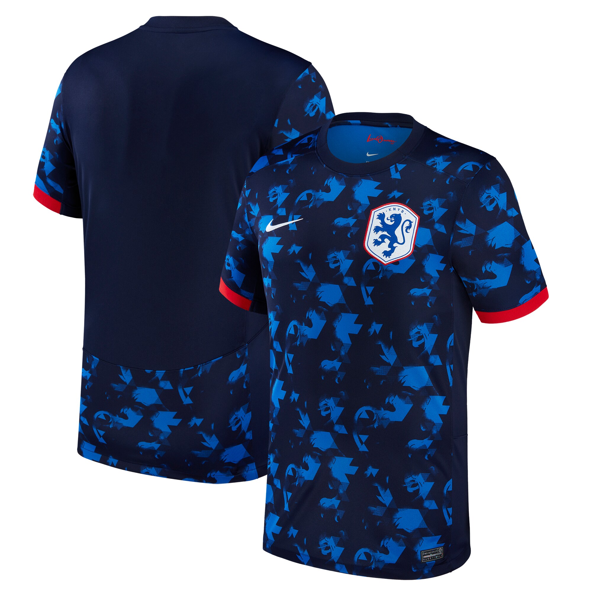 netherlands womens national team nike 2023 away stadium replica jersey – blue Collection | Australia Football Jerseys And World Cup Kits