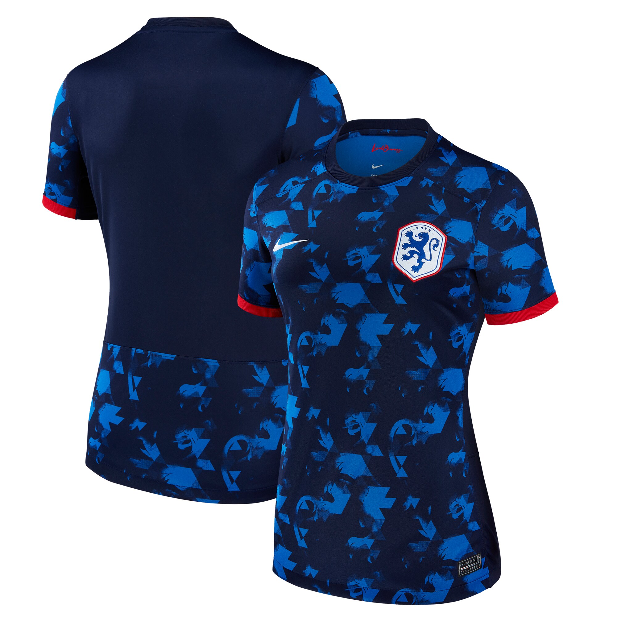 netherlands womens national team nike womens 2023 away stadium replica jersey – blue Collection | Australia Football Jerseys And World Cup Kits
