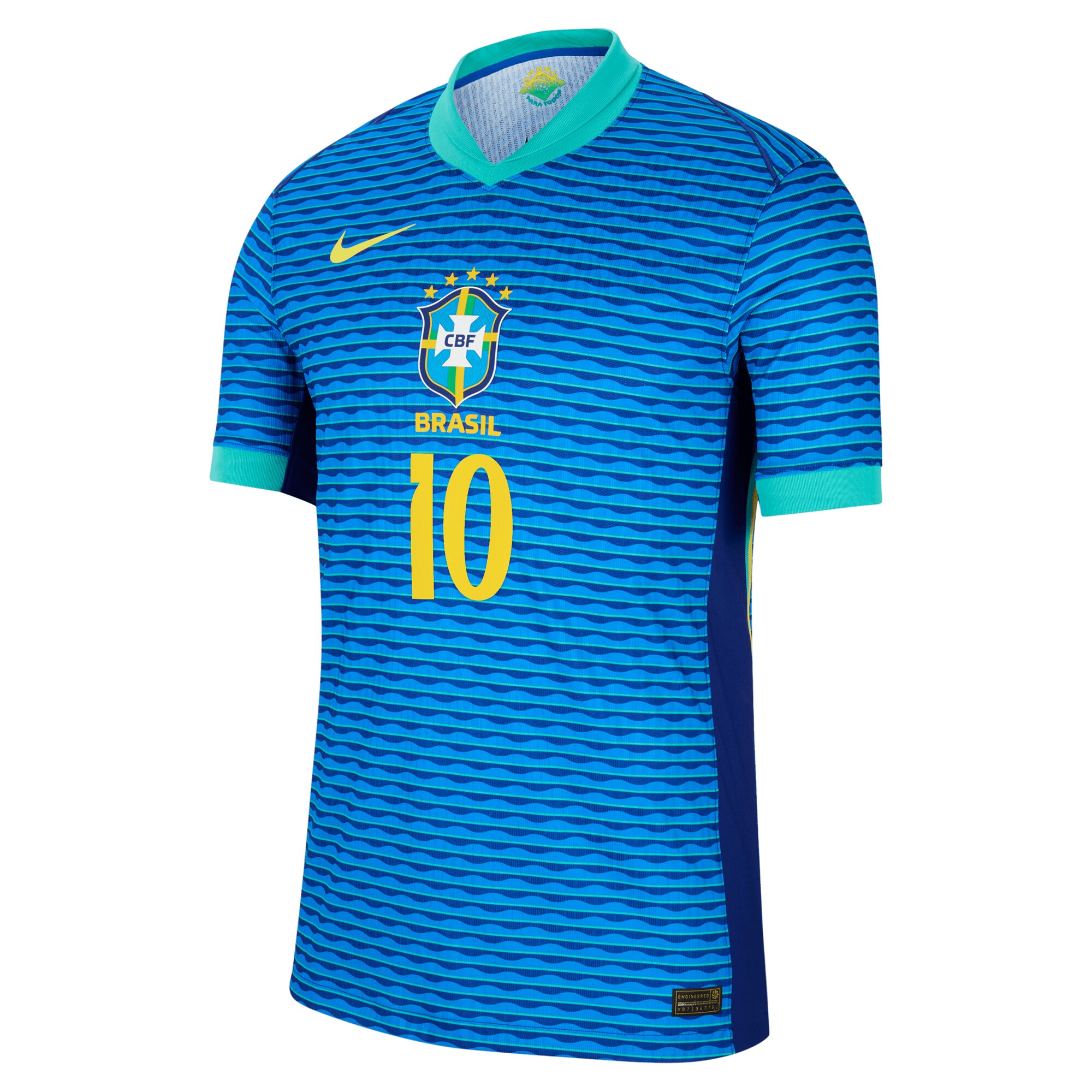 neymar jr. brazil national team nike 2024 away match authentic player jersey – blue Collection | Australia Football Jerseys And World Cup Kits