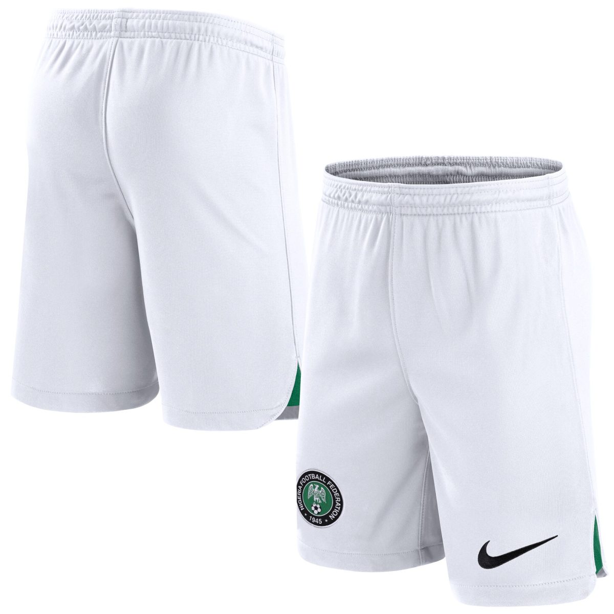 nigeria national team nike away performance stadium shorts – white Collection | Australia Football Jerseys And World Cup Kits