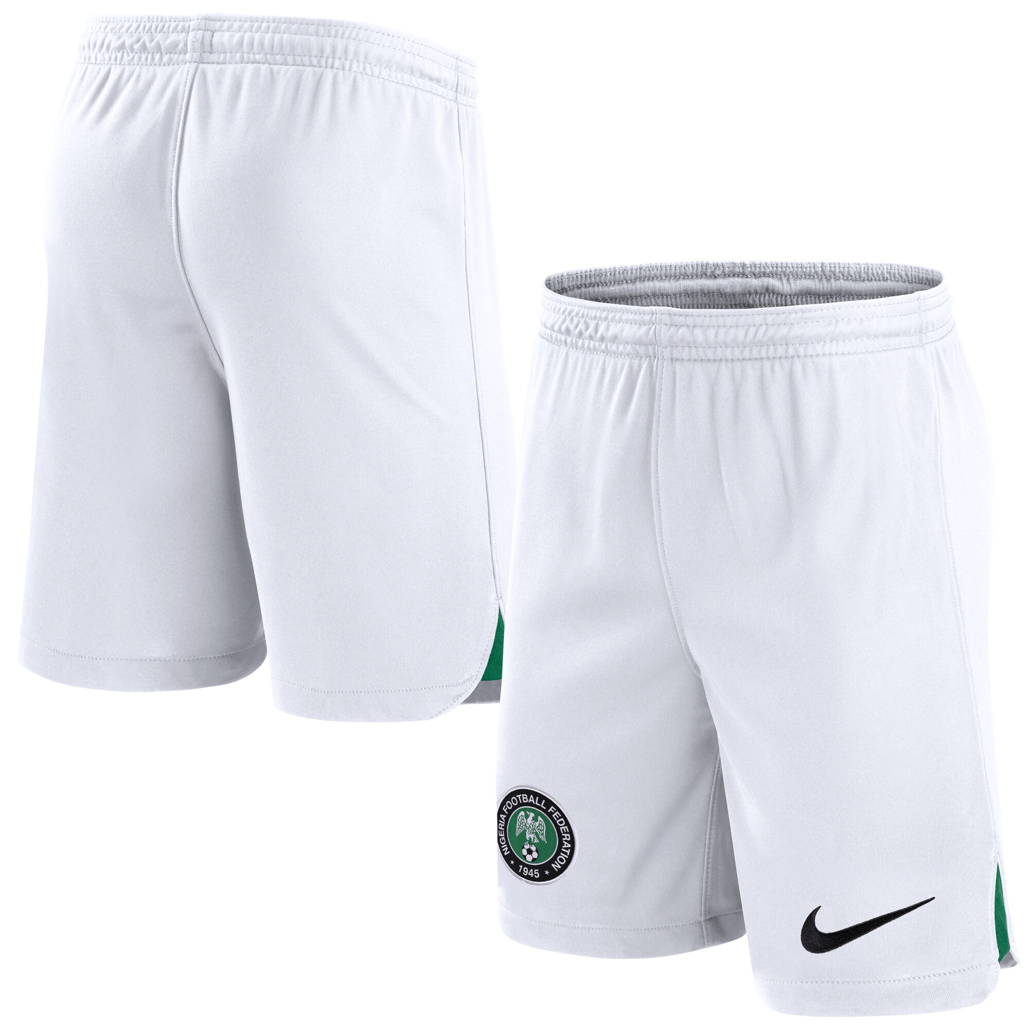 nigeria national team nike away performance stadium shorts – white Collection | Australia Football Jerseys And World Cup Kits