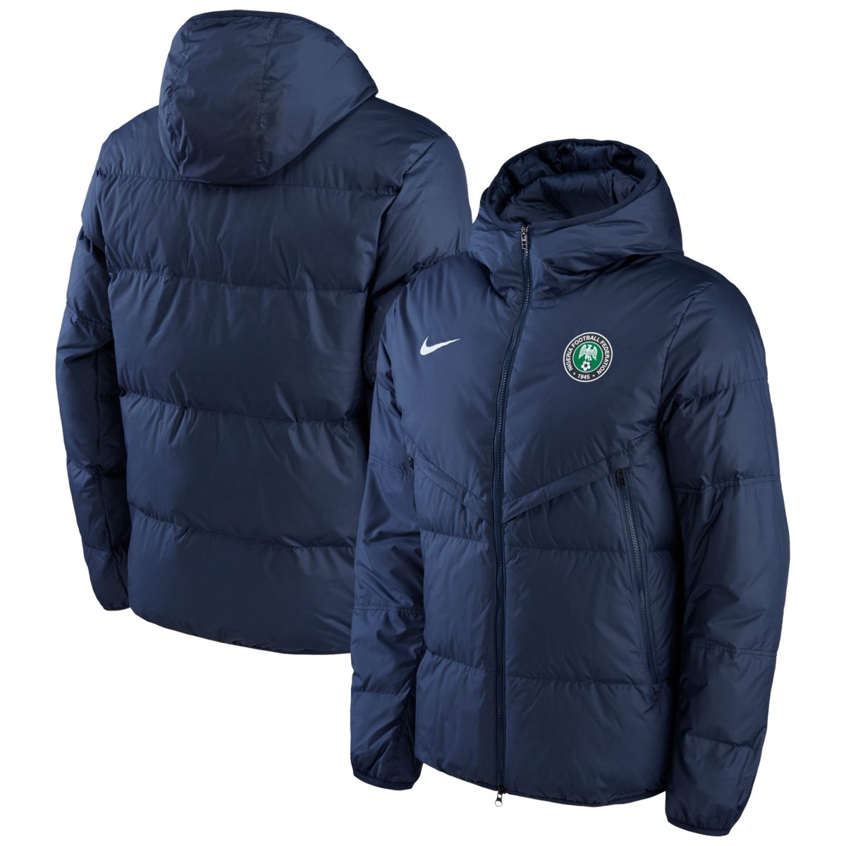 nigeria national team nike strike hoodie full-zip jacket – navy Collection | Australia Football Jerseys And World Cup Kits