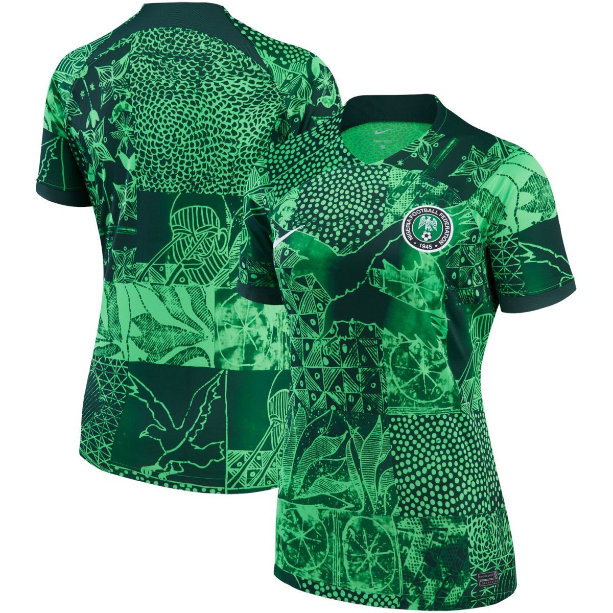 nigeria national team nike womens 202223 home breathe stadium replica blank jersey – green Collection | Australia Football Jerseys And World Cup Kits