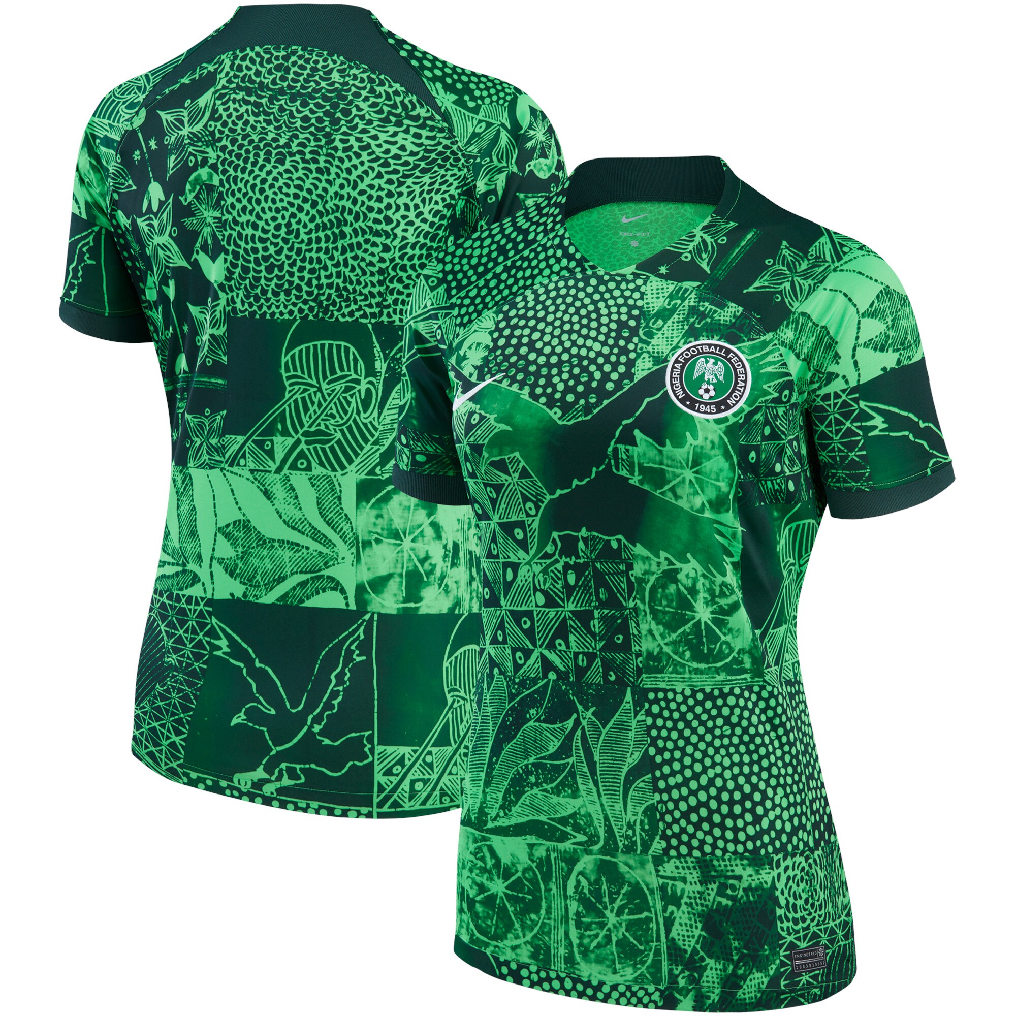 nigeria national team nike womens 202223 home breathe stadium replica blank jersey – green Collection | Australia Football Jerseys And World Cup Kits